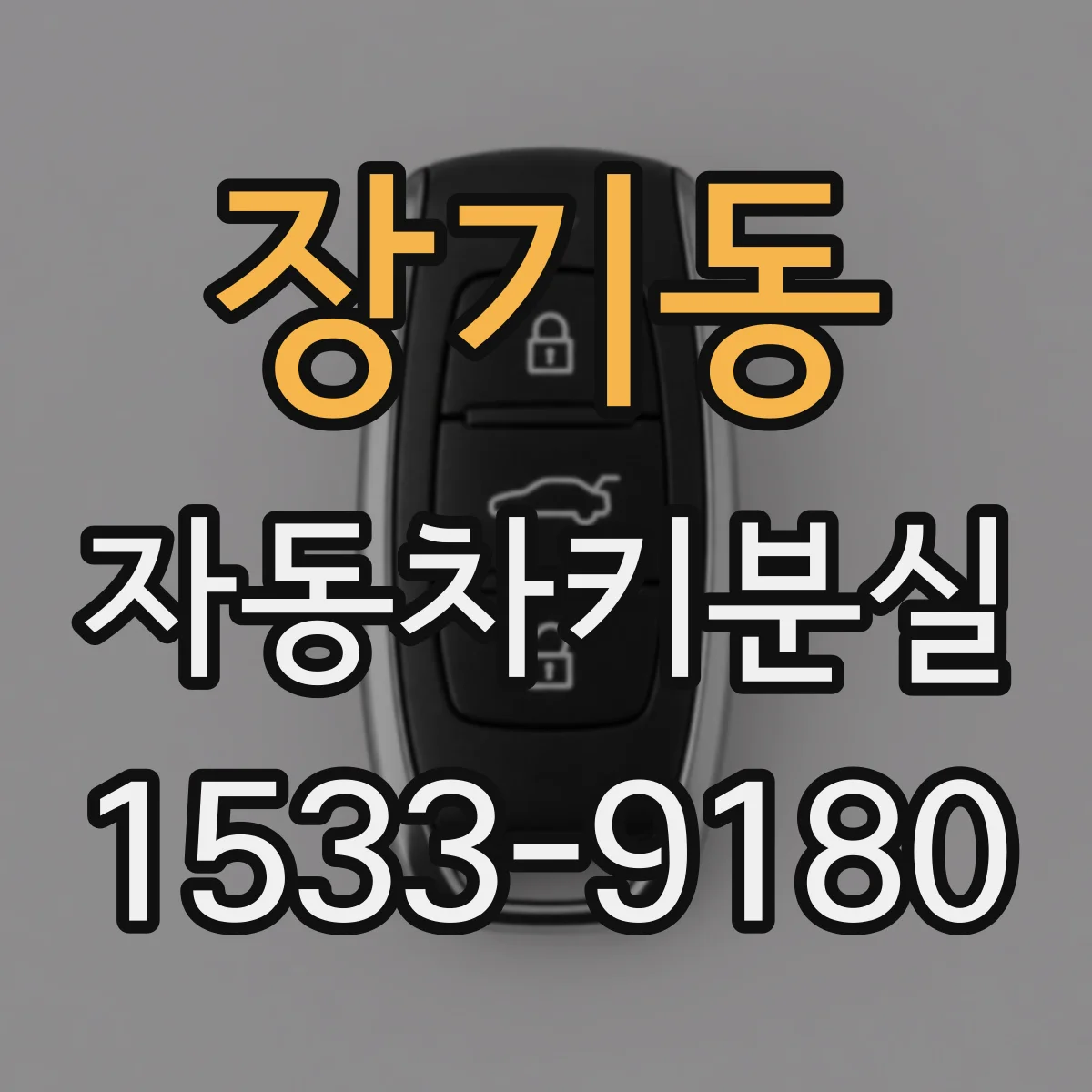 장기동 자동차키분실