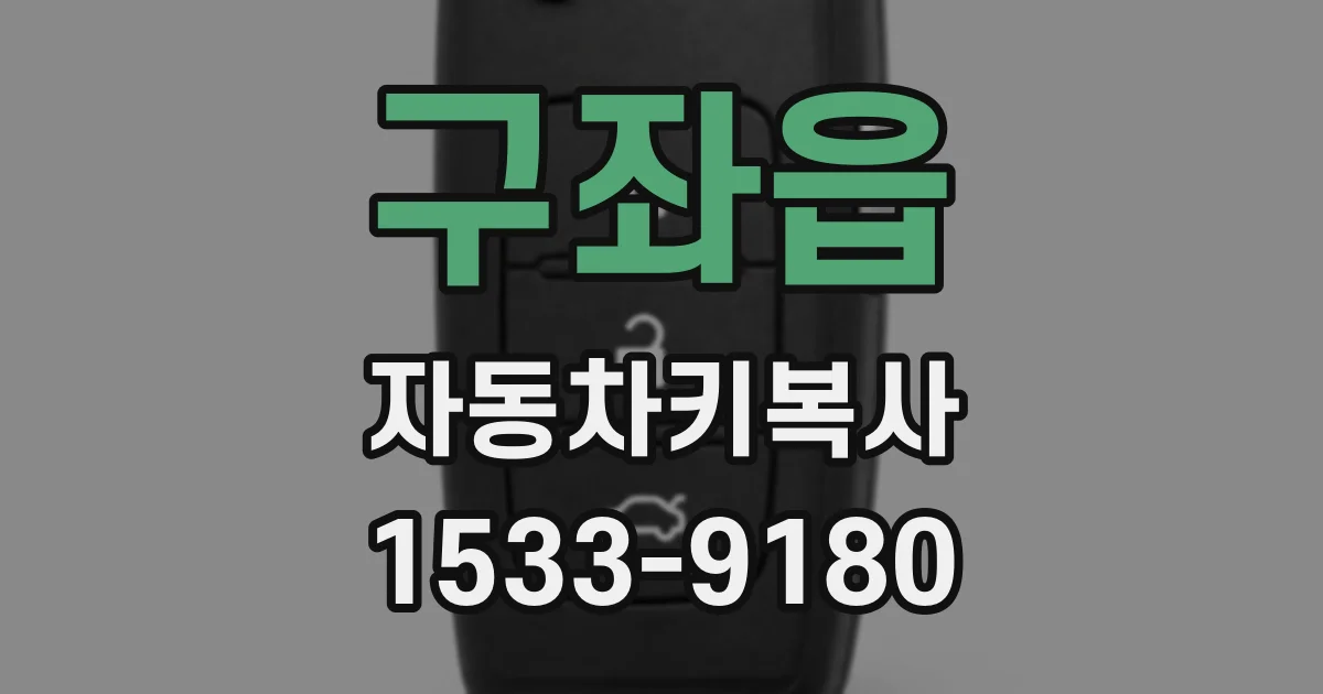 구좌읍 자동차키복사