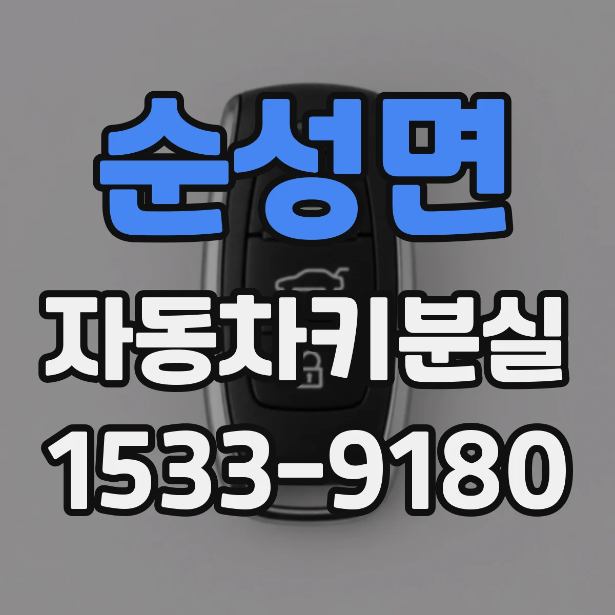 순성면 자동차키분실