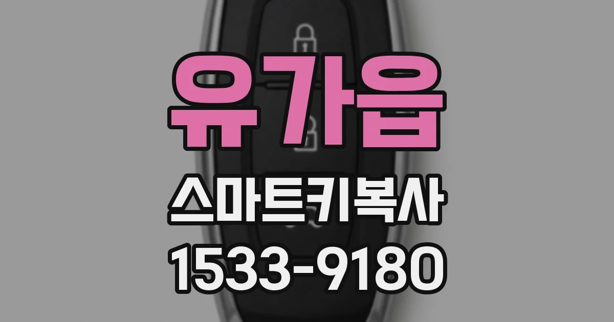 유가읍 스마트키복사
