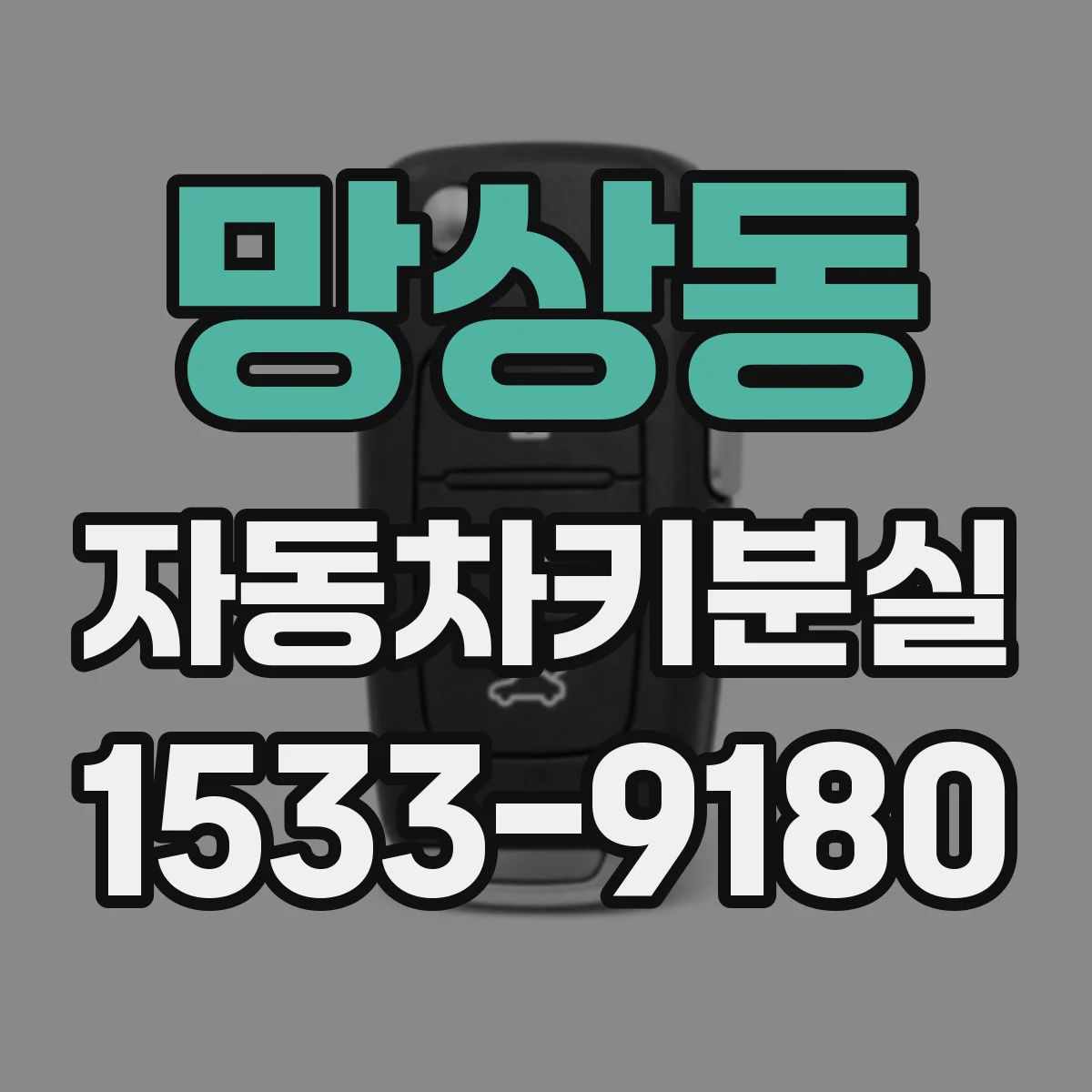 망상동 자동차키분실