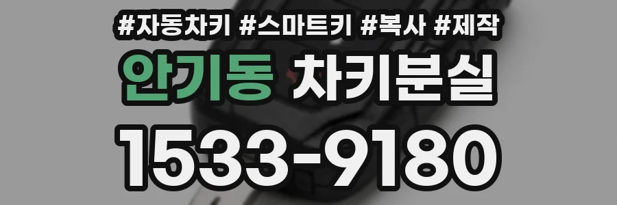 안기동 차키분실