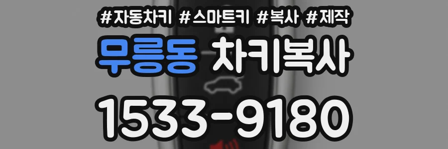 무릉동 차키복사