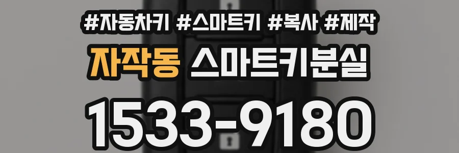 자작동 스마트키분실