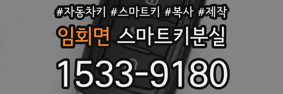 임회면 스마트키분실