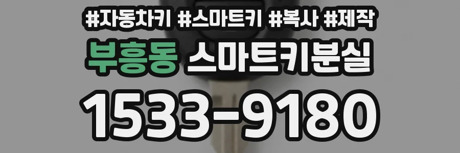 부흥동 스마트키분실