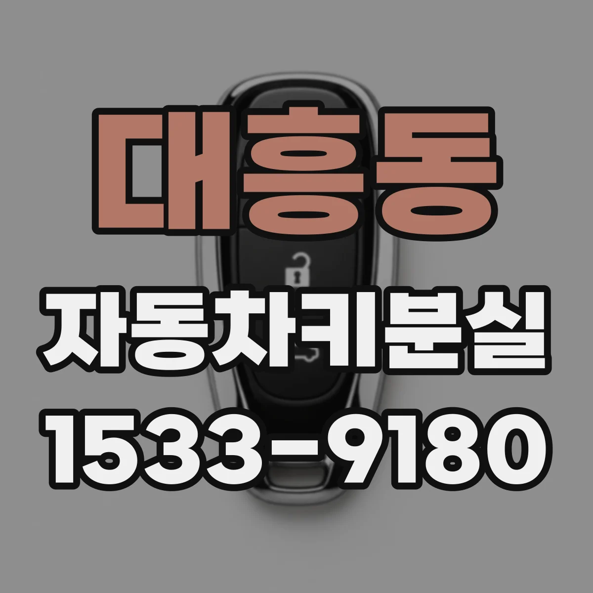 대흥동 자동차키분실