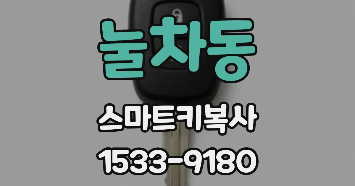 눌차동 스마트키복사