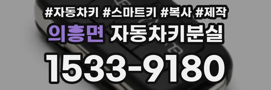 의흥면 자동차키분실