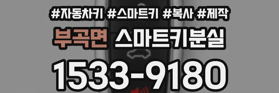 부곡면 스마트키분실