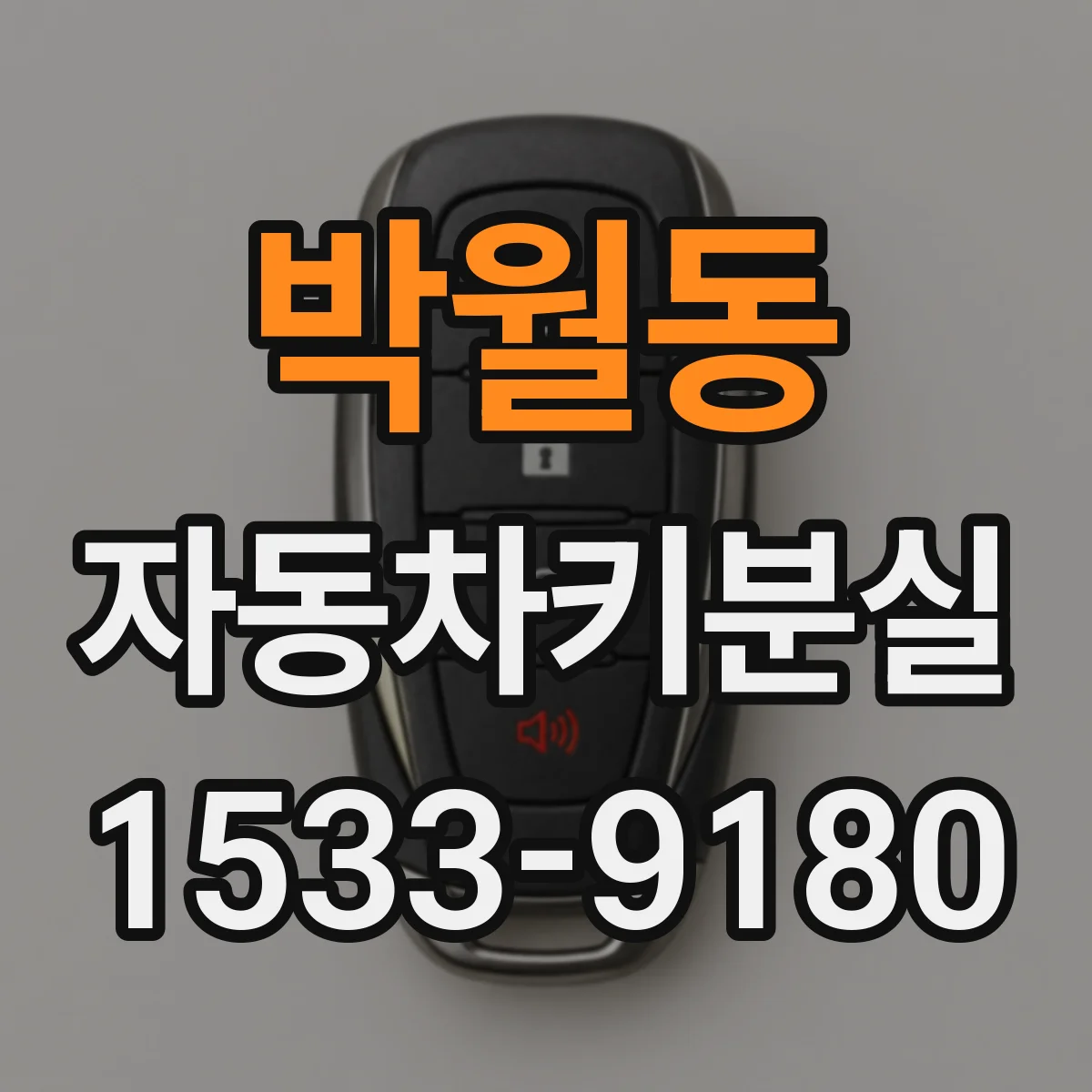 박월동 자동차키분실