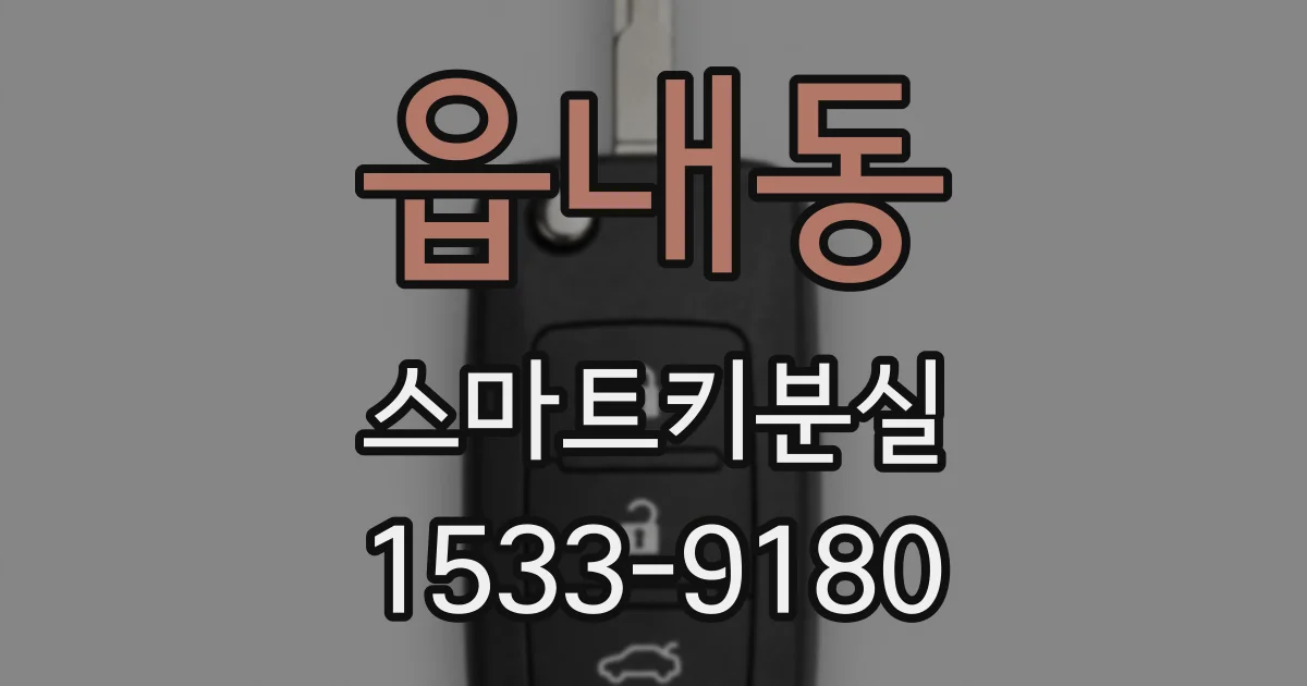 읍내동 스마트키분실