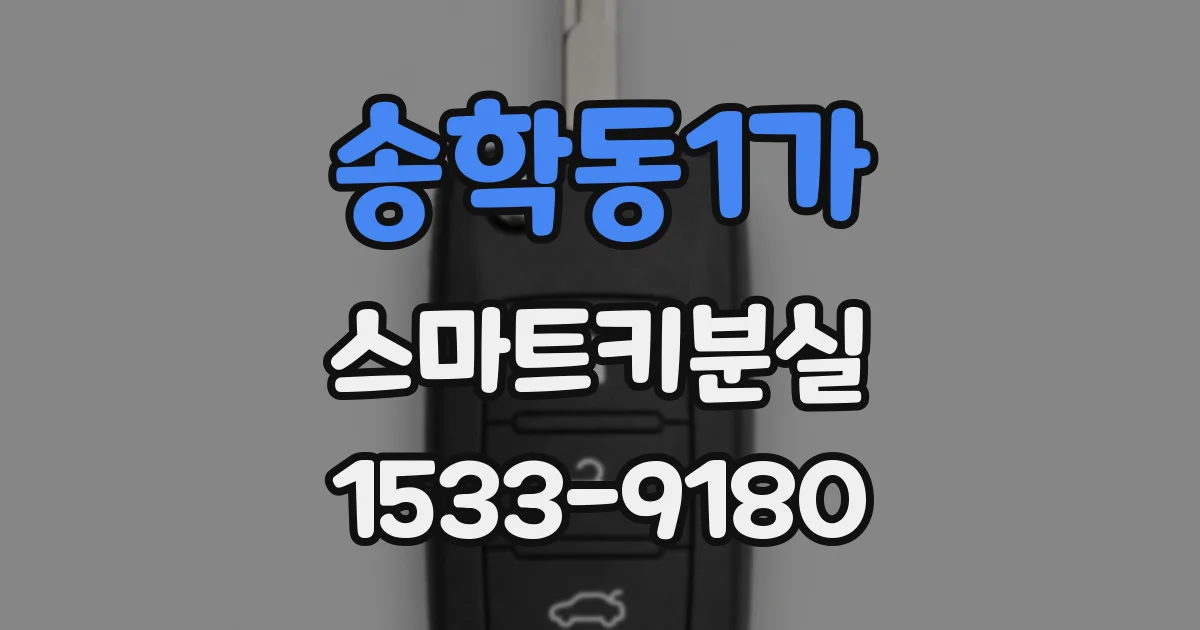 송학동1가 스마트키분실