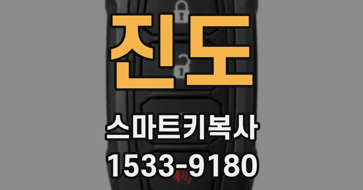 진도 스마트키복사