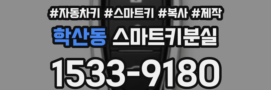 학산동 스마트키분실
