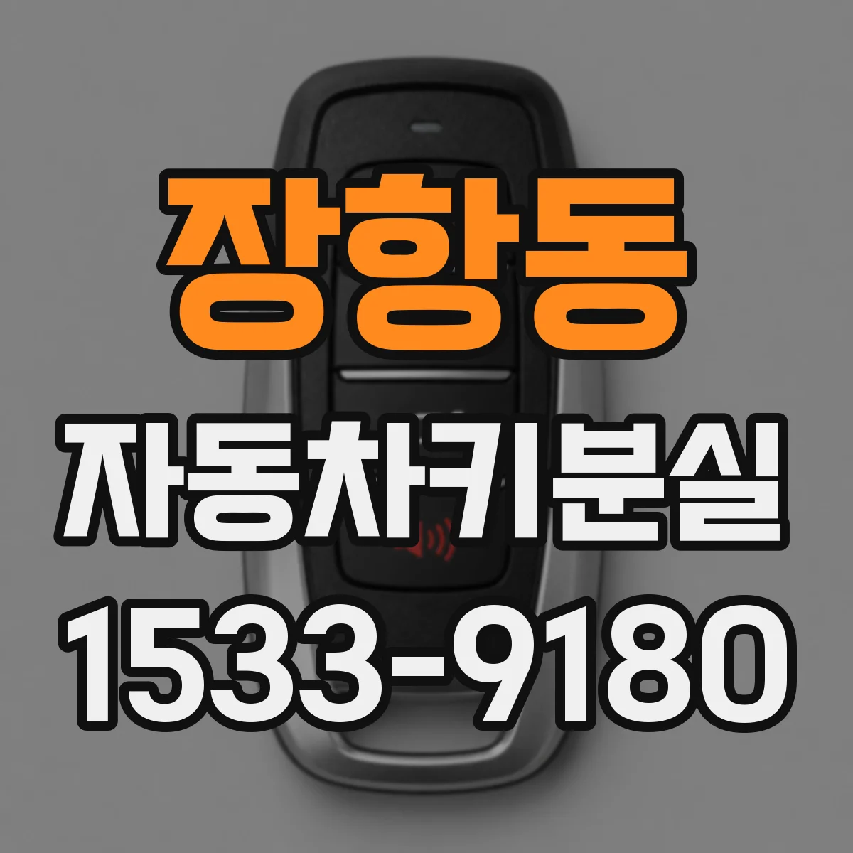 장항동 자동차키분실