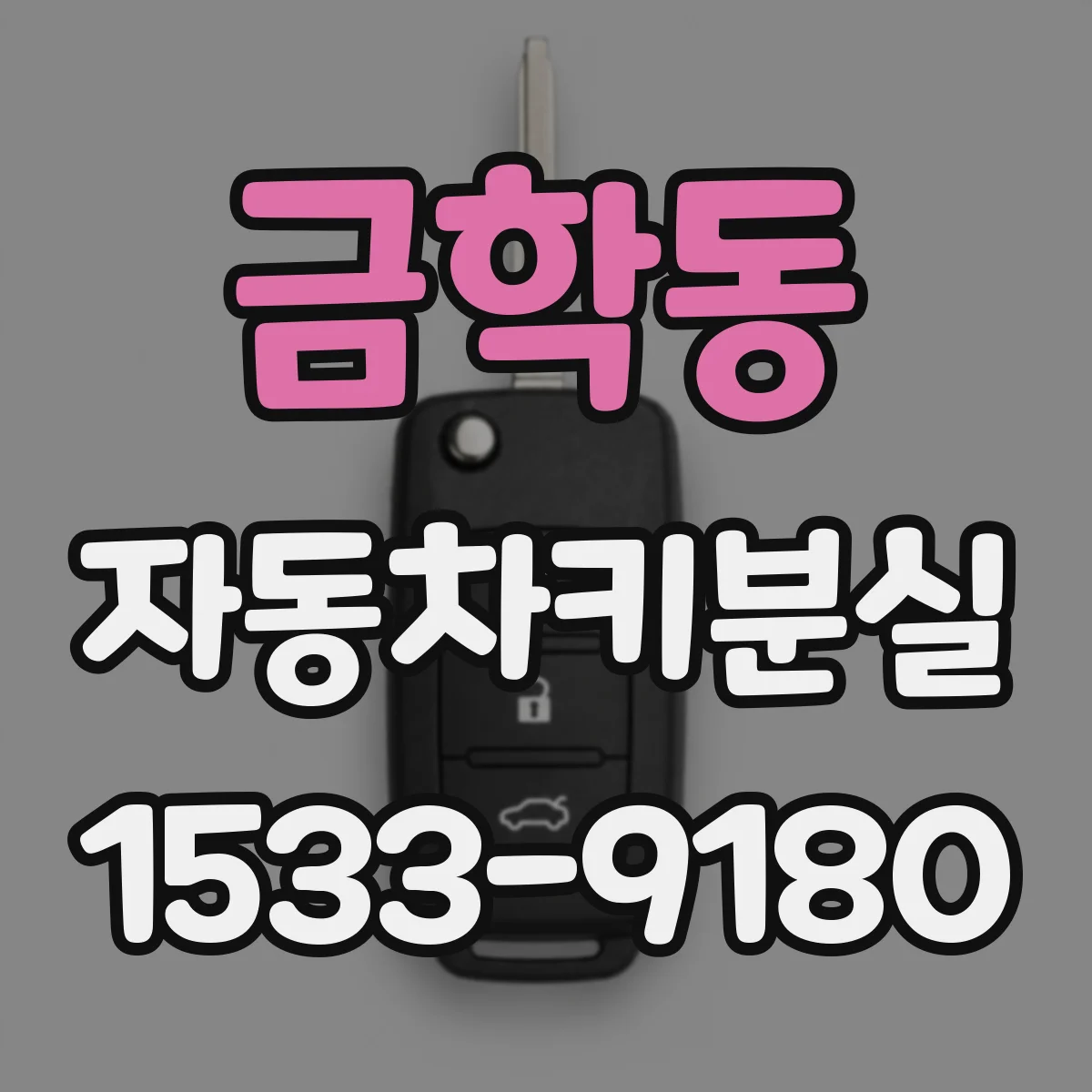금학동 자동차키분실