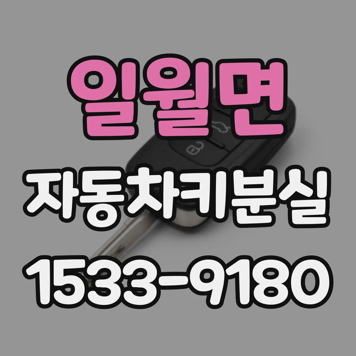 일월면 자동차키분실