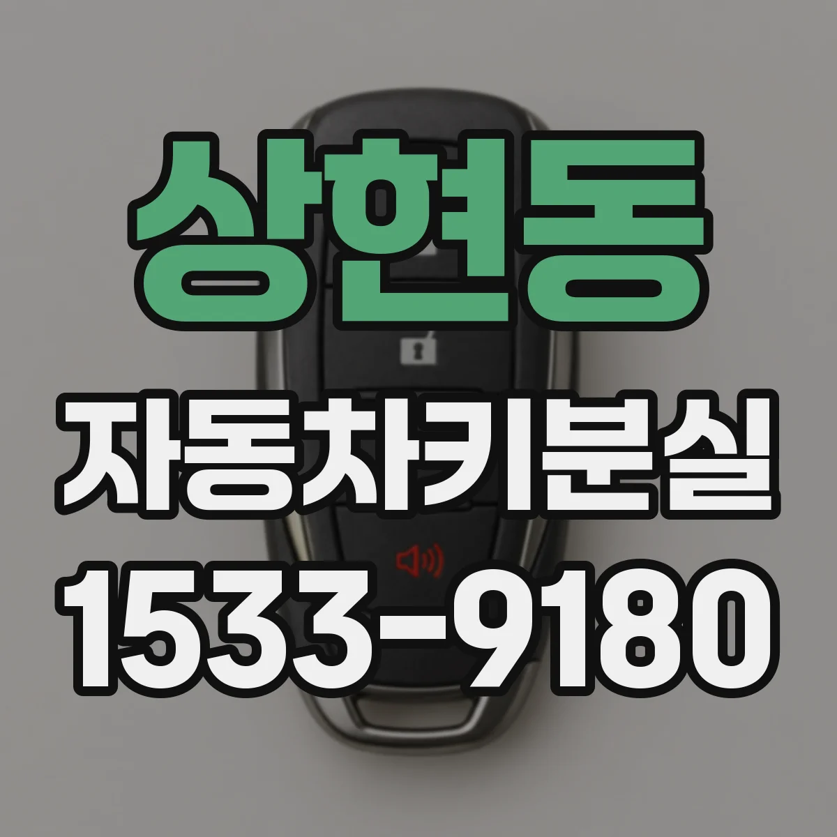 상현동 자동차키분실