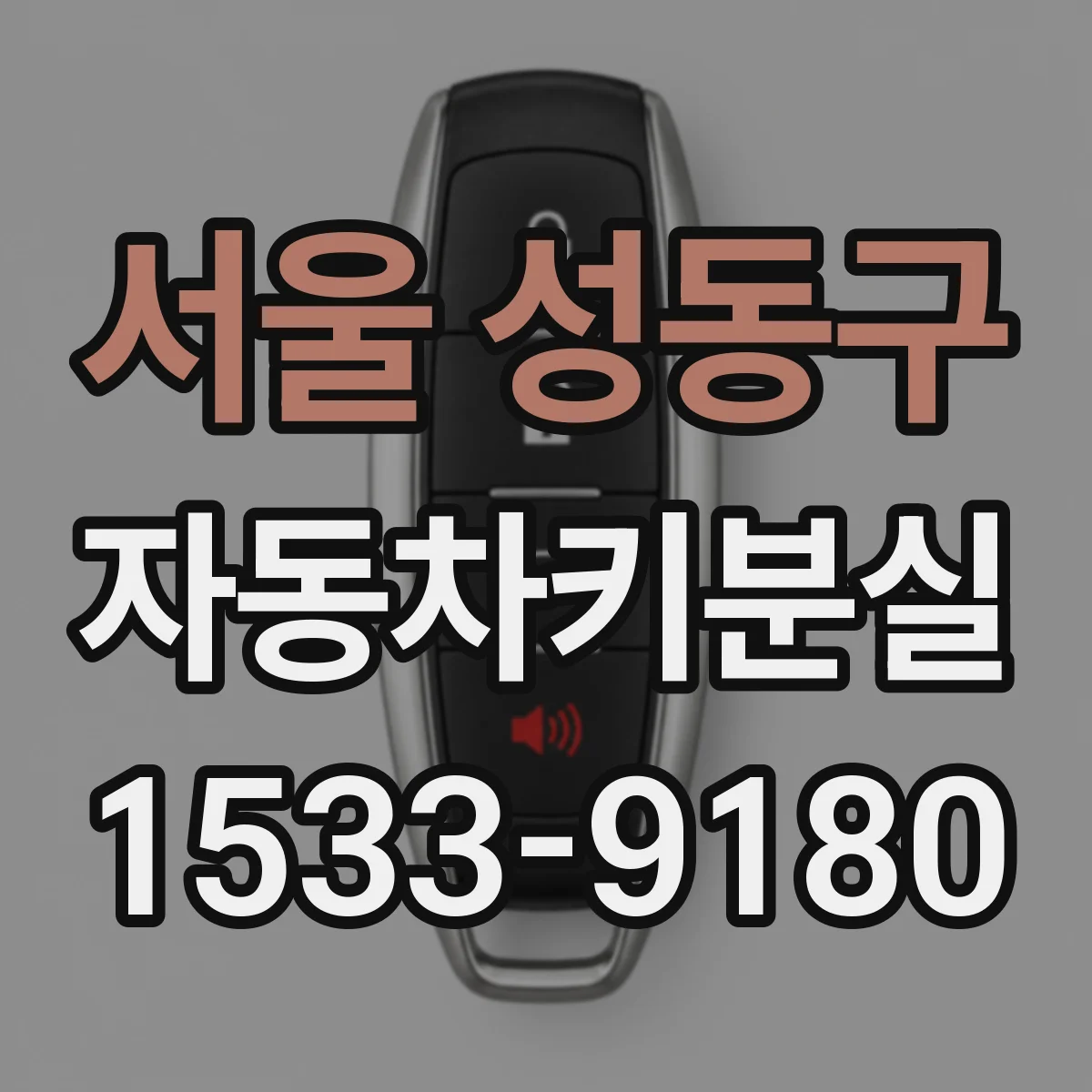 서울 성동구 자동차키분실