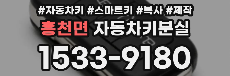 흥천면 자동차키분실