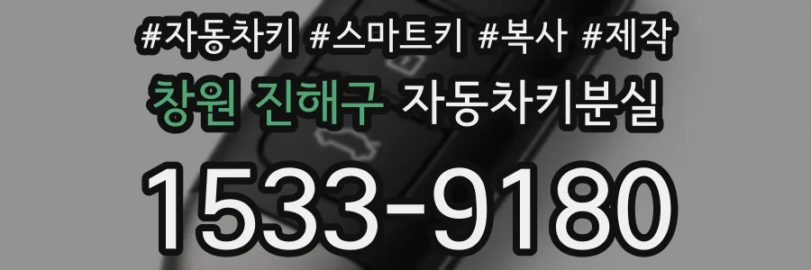 창원 진해구 자동차키분실