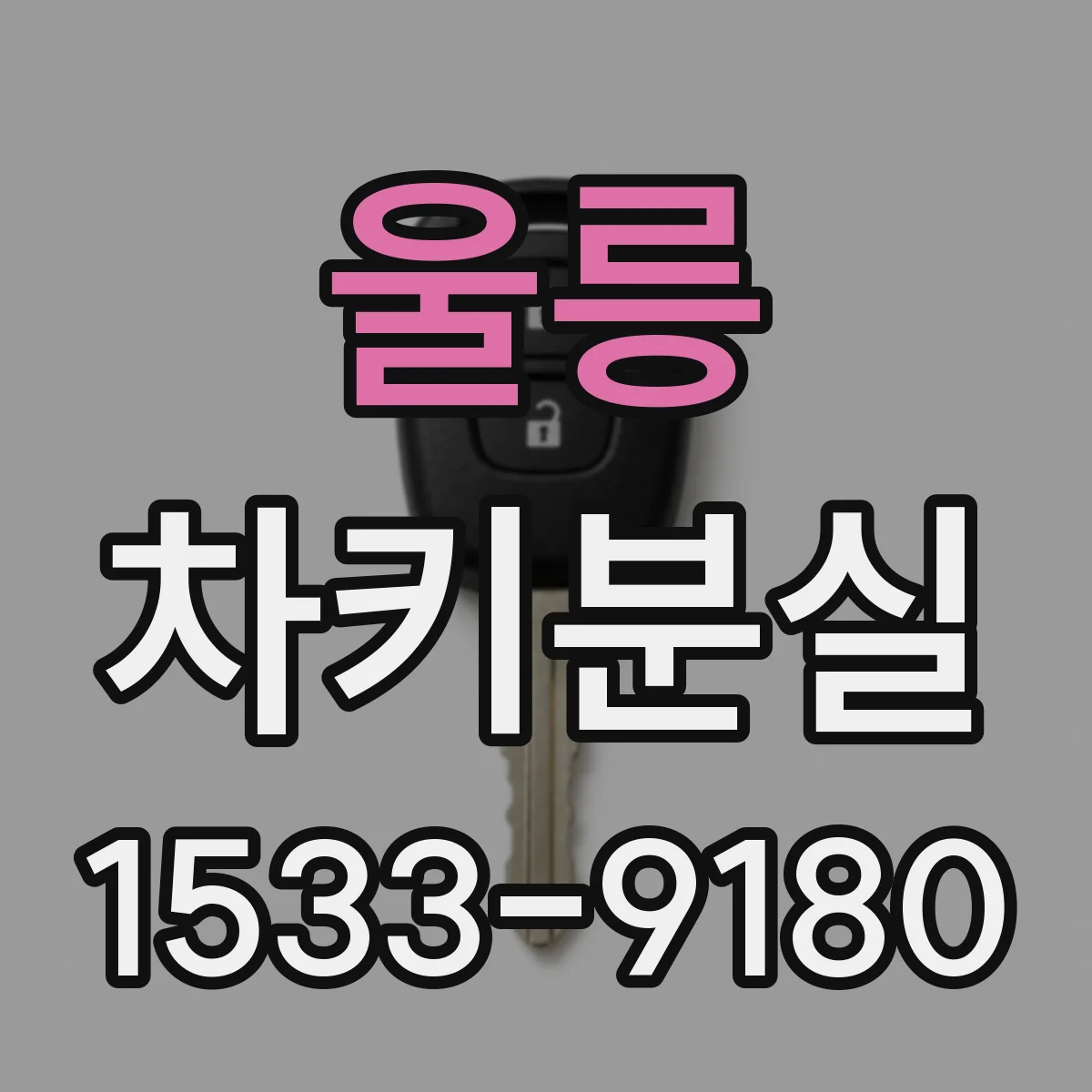 울릉 차키분실