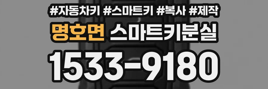 명호면 스마트키분실