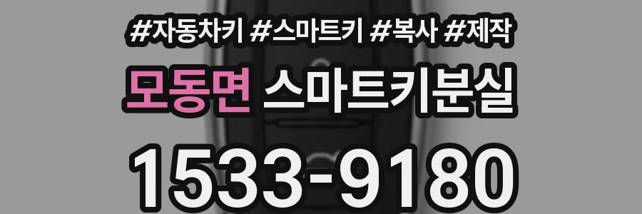 모동면 스마트키분실
