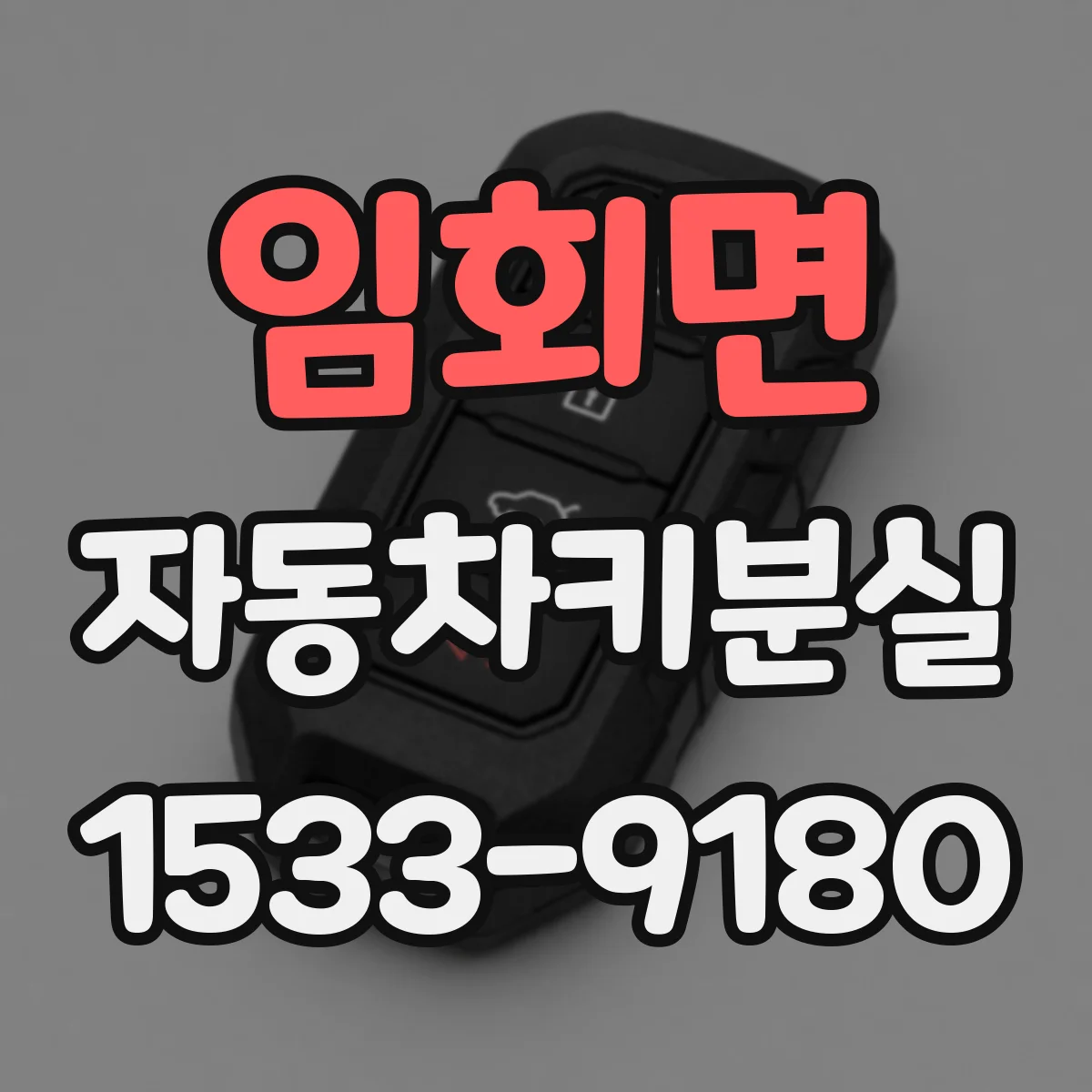 임회면 자동차키분실