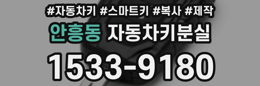 안흥동 자동차키분실