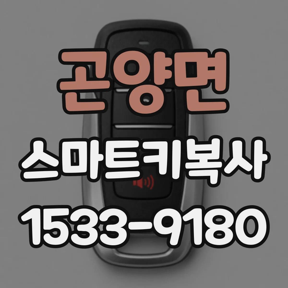 곤양면 스마트키복사