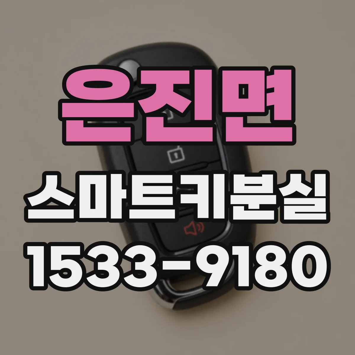은진면 스마트키분실