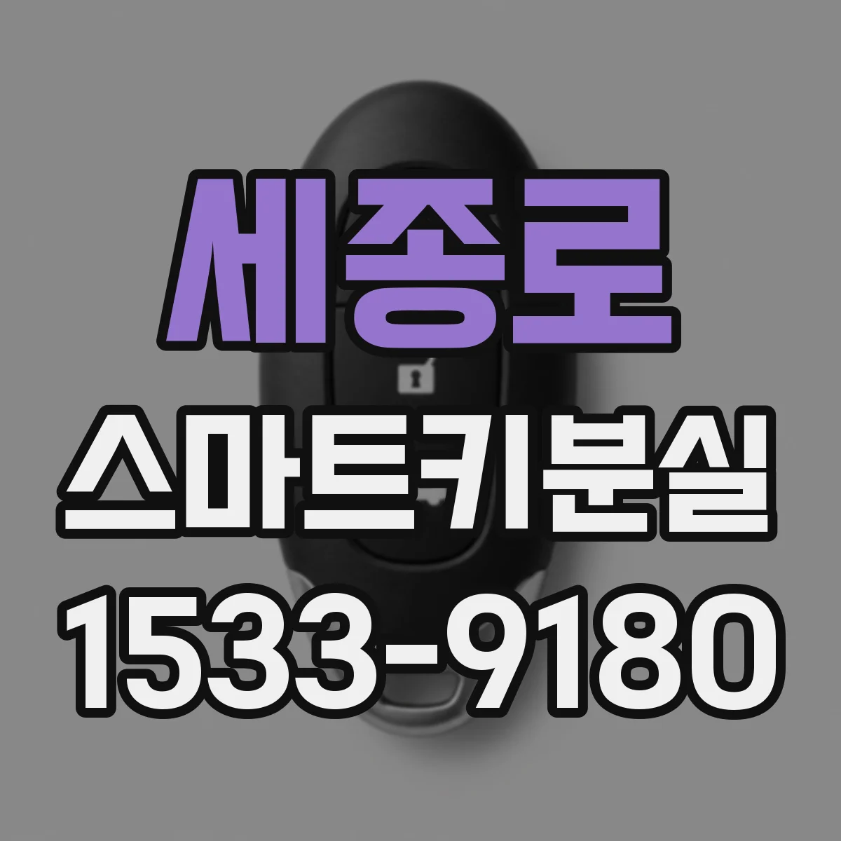 세종로 스마트키분실
