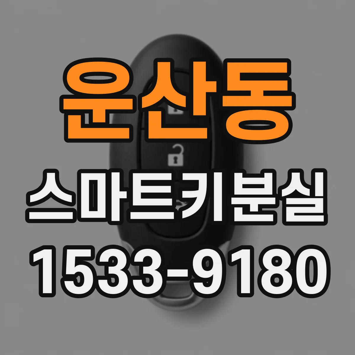 운산동 스마트키분실