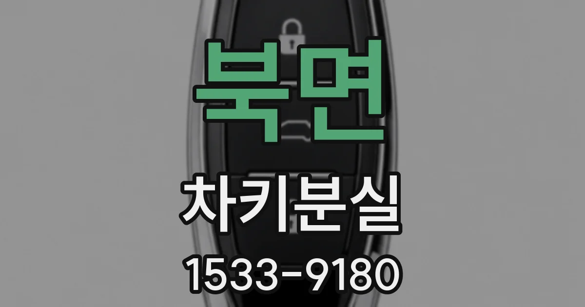 북면 차키분실