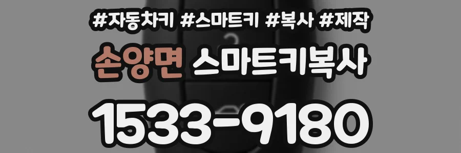 손양면 스마트키복사