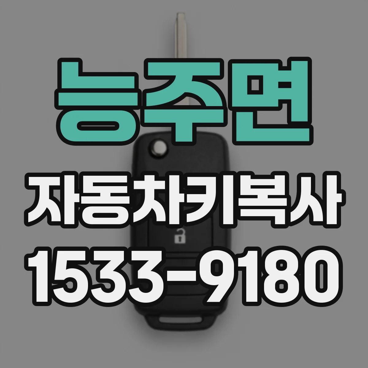 능주면 자동차키복사