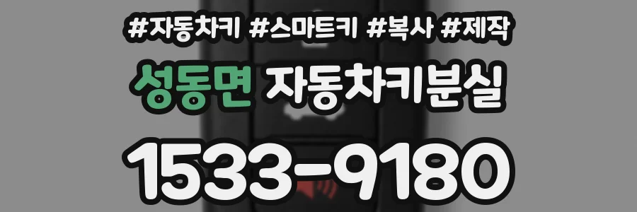 성동면 자동차키분실