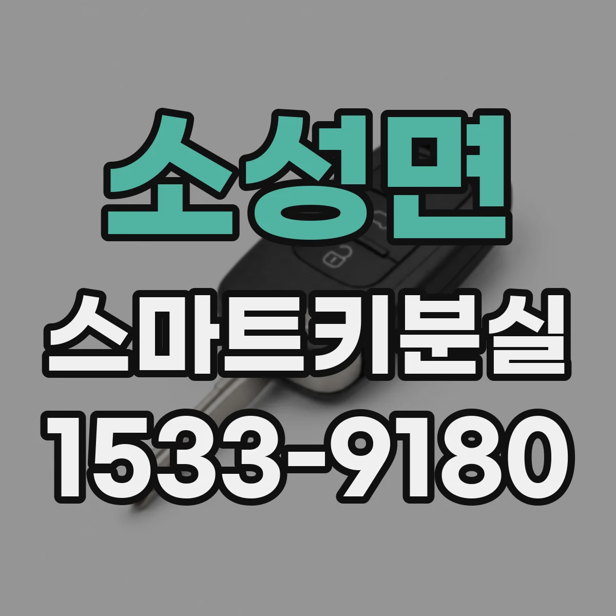 소성면 스마트키분실