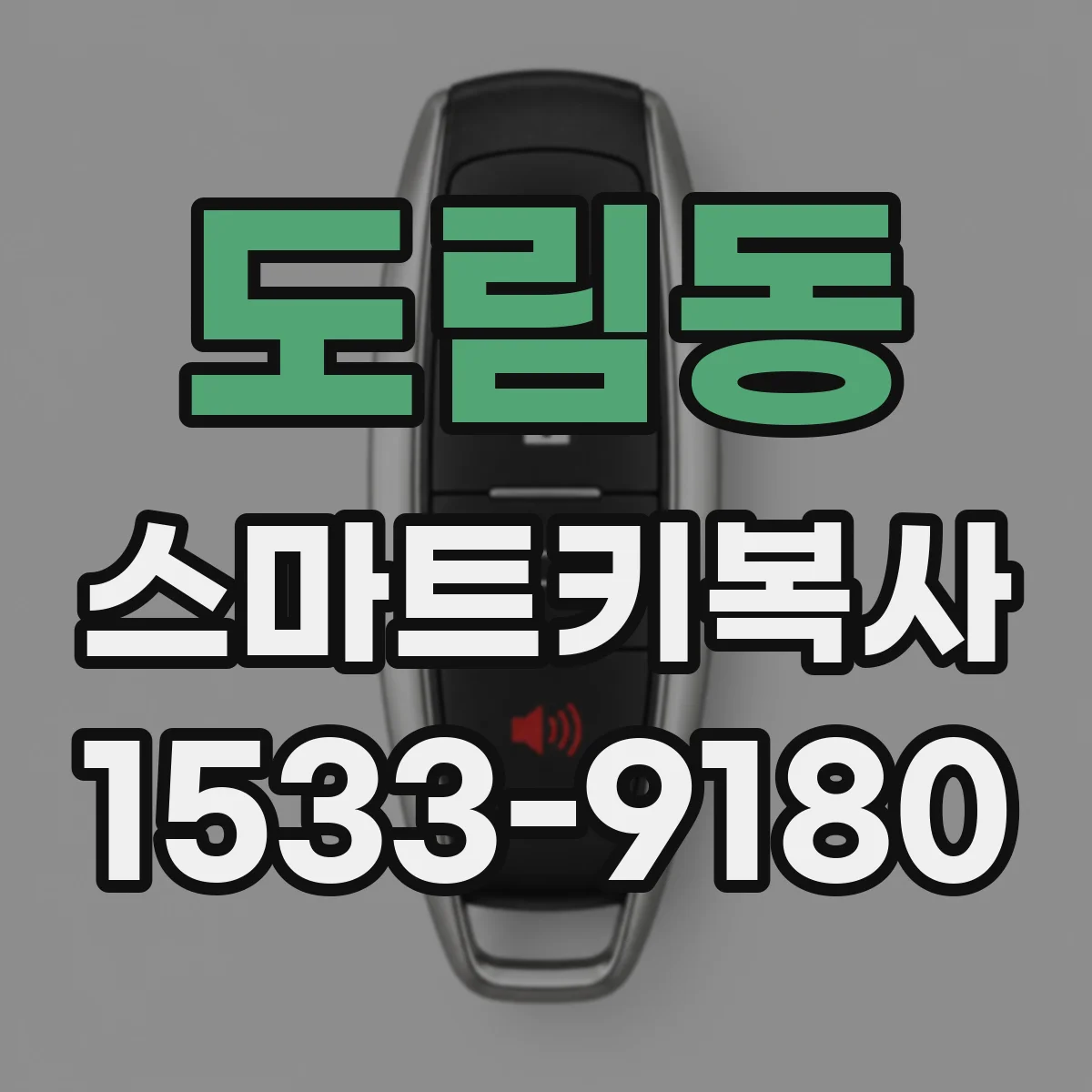 도림동 스마트키복사