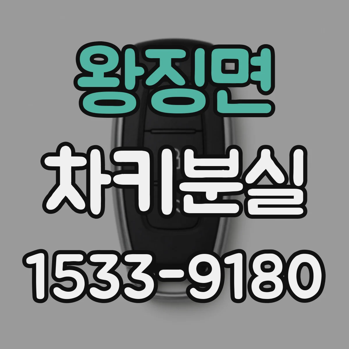 왕징면 차키분실