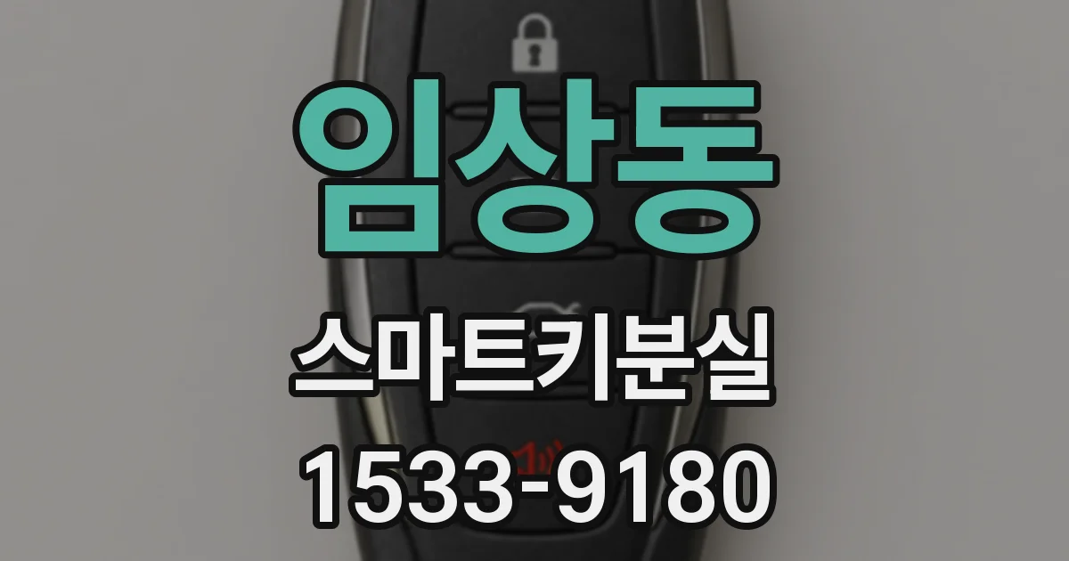 임상동 스마트키분실