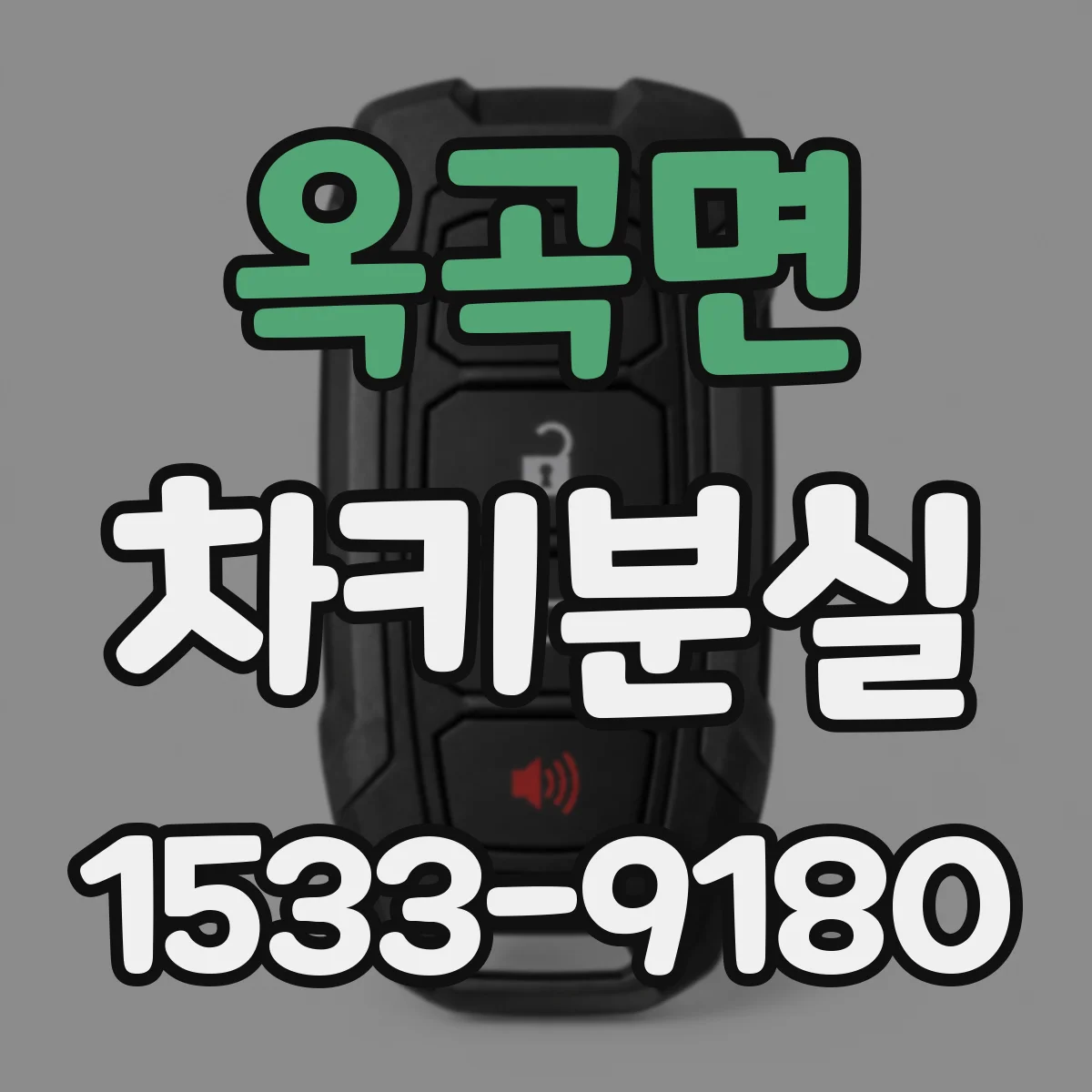옥곡면 차키분실