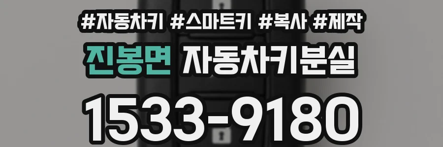 진봉면 자동차키분실