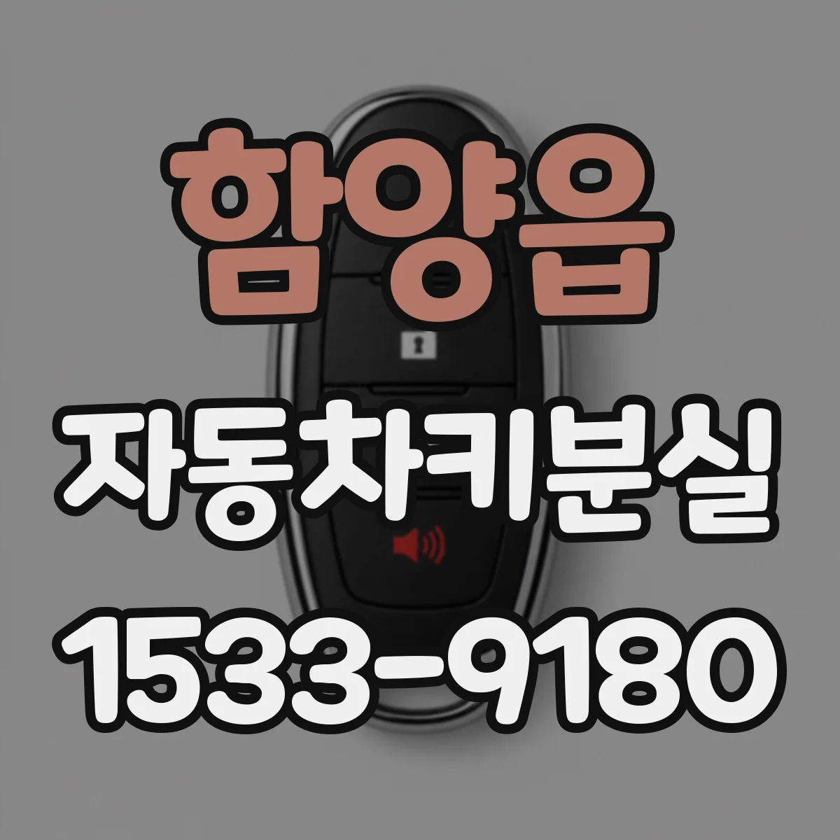 함양읍 자동차키분실