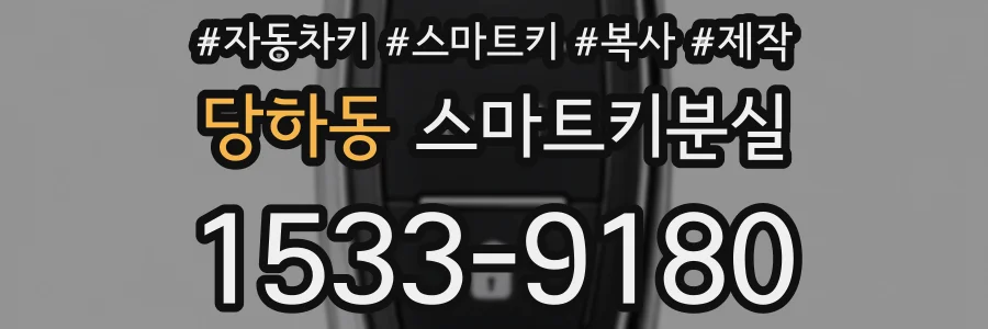 당하동 스마트키분실