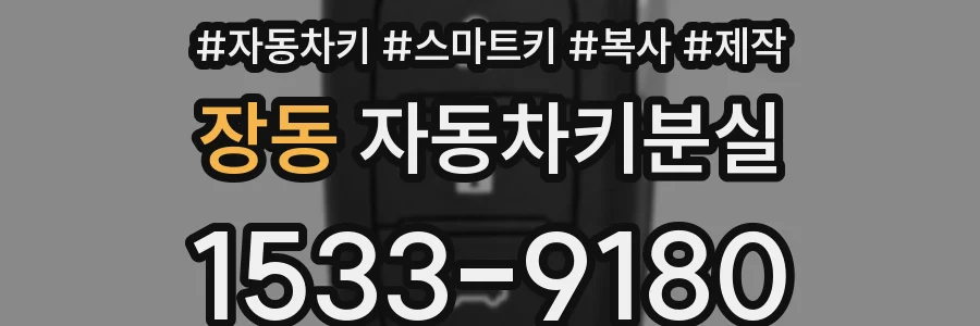 장동 자동차키분실