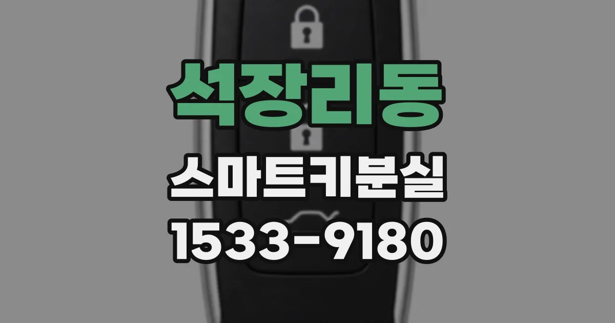 석장리동 스마트키분실