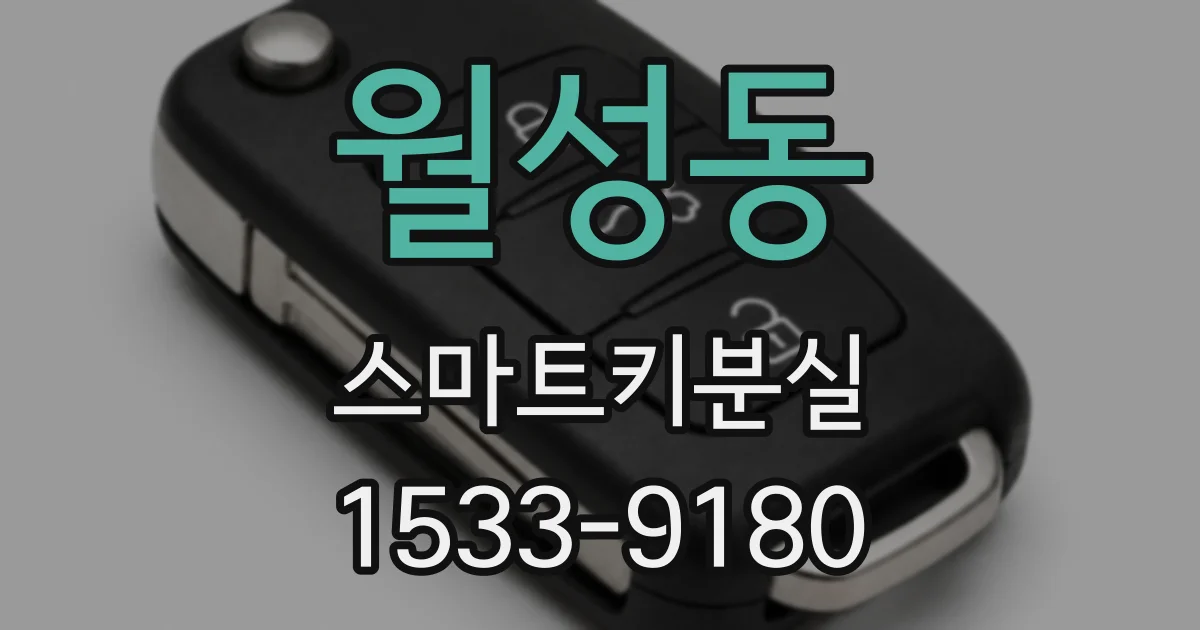 월성동 스마트키분실